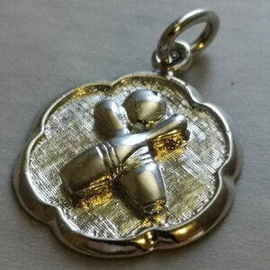 925 bowling  pendant
